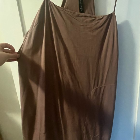 BNWOT Lululemon Lab Adjustable Thin Strap Dress in Twilight Mauve - Size 14 - Picture 6 of 9